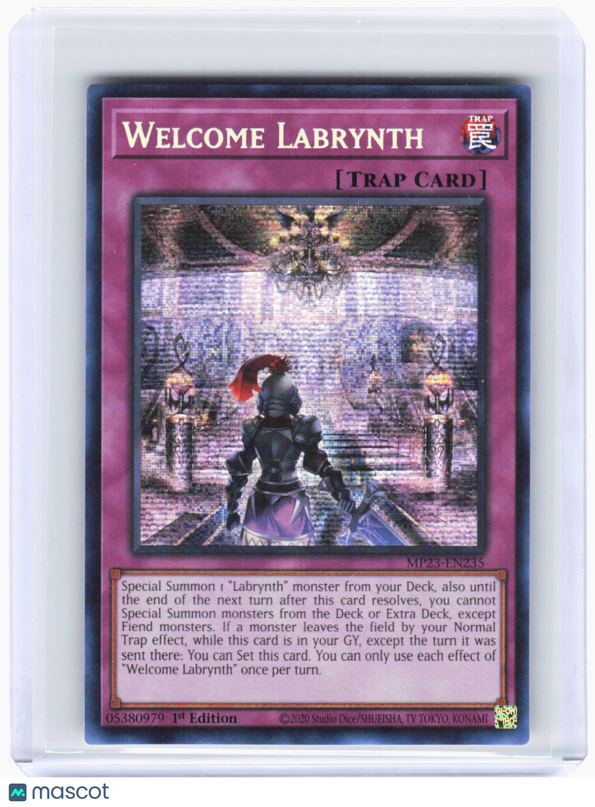 2023 YuGiOh!—Welcome Labrynth #MP23-EN235 (MP23)—PSR Foil 1st Edition