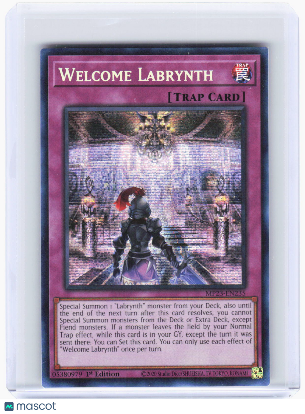 2023 YuGiOh!—Welcome Labrynth #MP23-EN235 (MP23)—PSR Foil 1st Edition