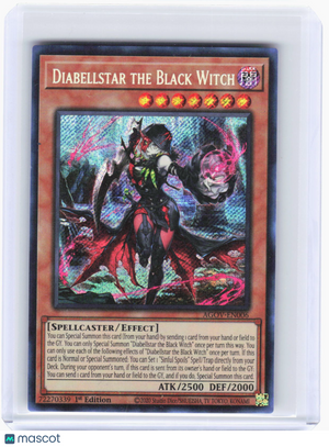 2023 YuGiOh!—Diabellstar the Black Witch #AGOV-EN006 (AGOV)—SR Foil 1st Ed