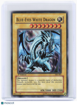 2004 Yu-Gi-Oh!—Blue-Eyes White Dragon #SKE-001 (SKE)—Super Rare Foil 1st Edition