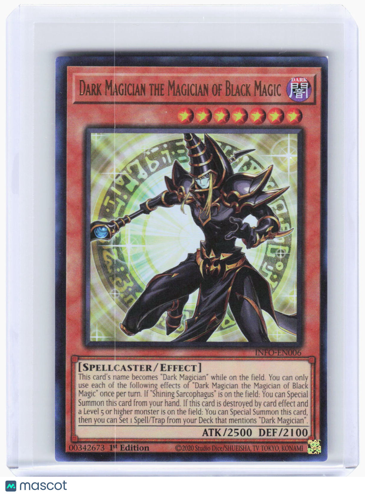 2024 YuGiOh!—Dark Magician the Magician... #INFO-EN006 (INFO)—UR Foil 1st Ed