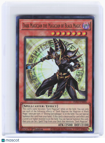 2024 YuGiOh!—Dark Magician the Magician... #INFO-EN006 (INFO)—UR Foil 1st Ed