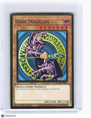 2020 YuGiOh!—Dark Magician #MAGO-EN002 Maximum Gold—MAGO-EN002 Foil 1st Edition