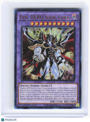 2024 Yu-Gi-Oh!—Evil HERO Neos Lord #SUDA-EN031 Supreme Darkness—UR Foil 1st Ed