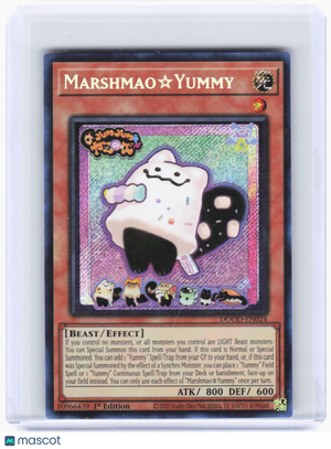 2025 YuGiOh!—Marshmao☆Yummy #DOOD-EN024 (DOOD)—Secret Rare Foil 1st Edition