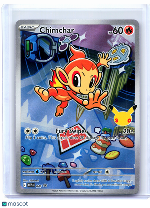 2026 Pokemon—Chimchar #041 Mega Evolution Promo—Black Star Promo Holo