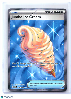 2026 Pokemon—Jumbo Ice Cream #109/086 Chaos Rising—Ultra Rare Holo
