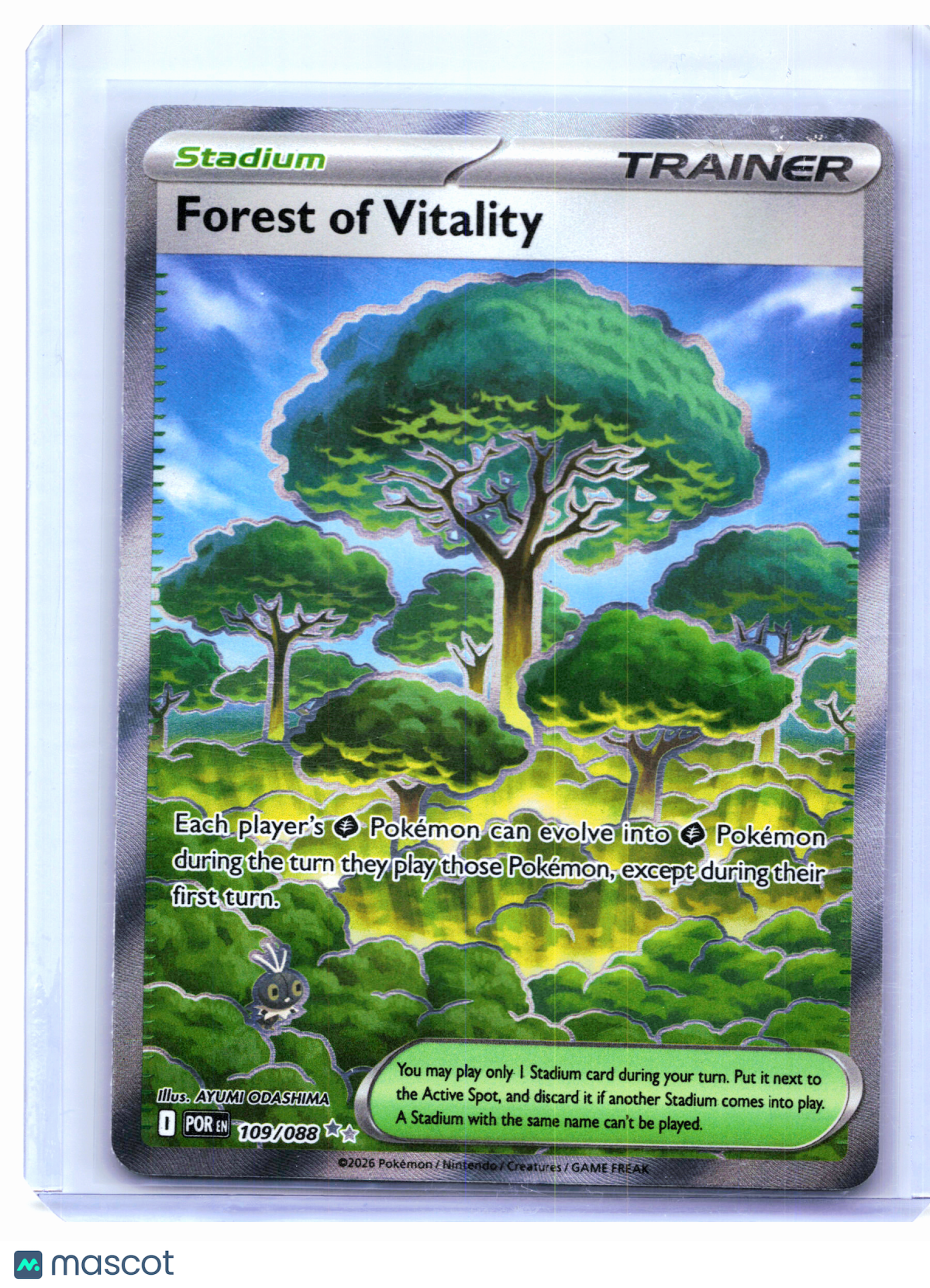 2026 Pokemon—Forest Of Vitality #109/088 Perfect Order—Ultra Rare Holo