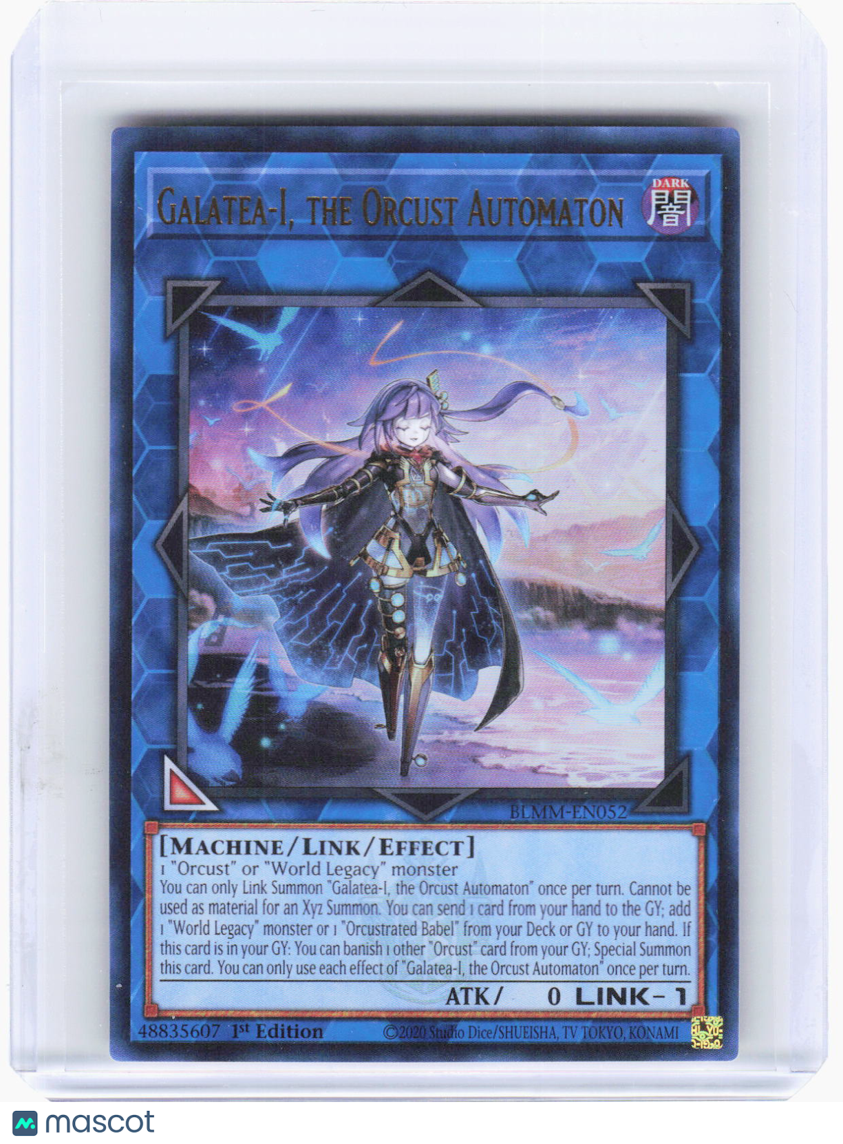 2020 YuGiOh!—Galatea-i, the Orcust Automaton #BLMM-EN052 (BLMM)—UR Foil 1st Ed