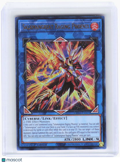 2023 YuGiOh!—Salamangreat Raging Phoenix #LD10-EN005 (LD10)—UR Foil 1st Edition