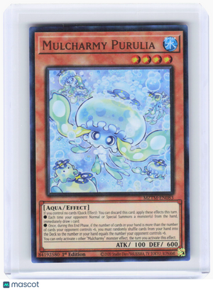 2024 YuGiOh—Mulcharmy Purulia #MZTM-EN083 Maze of the Master—UR Foil 1st Ed (LP)