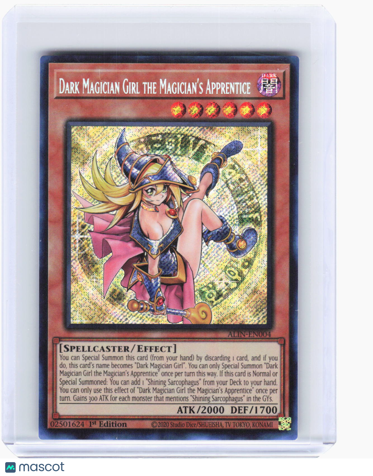 2024 YuGiOh!—Dark Magician Girl the ... #ALIN-EN004 (ALIN)—SR Foil 1st Ed