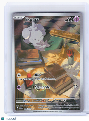 2026 Pokemon—Espurr #95 Perfect Order—Illustration Rare Holo
