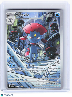 2026 Pokemon—Weavile #228 Ascended Heroes—Illustration Rare Holo
