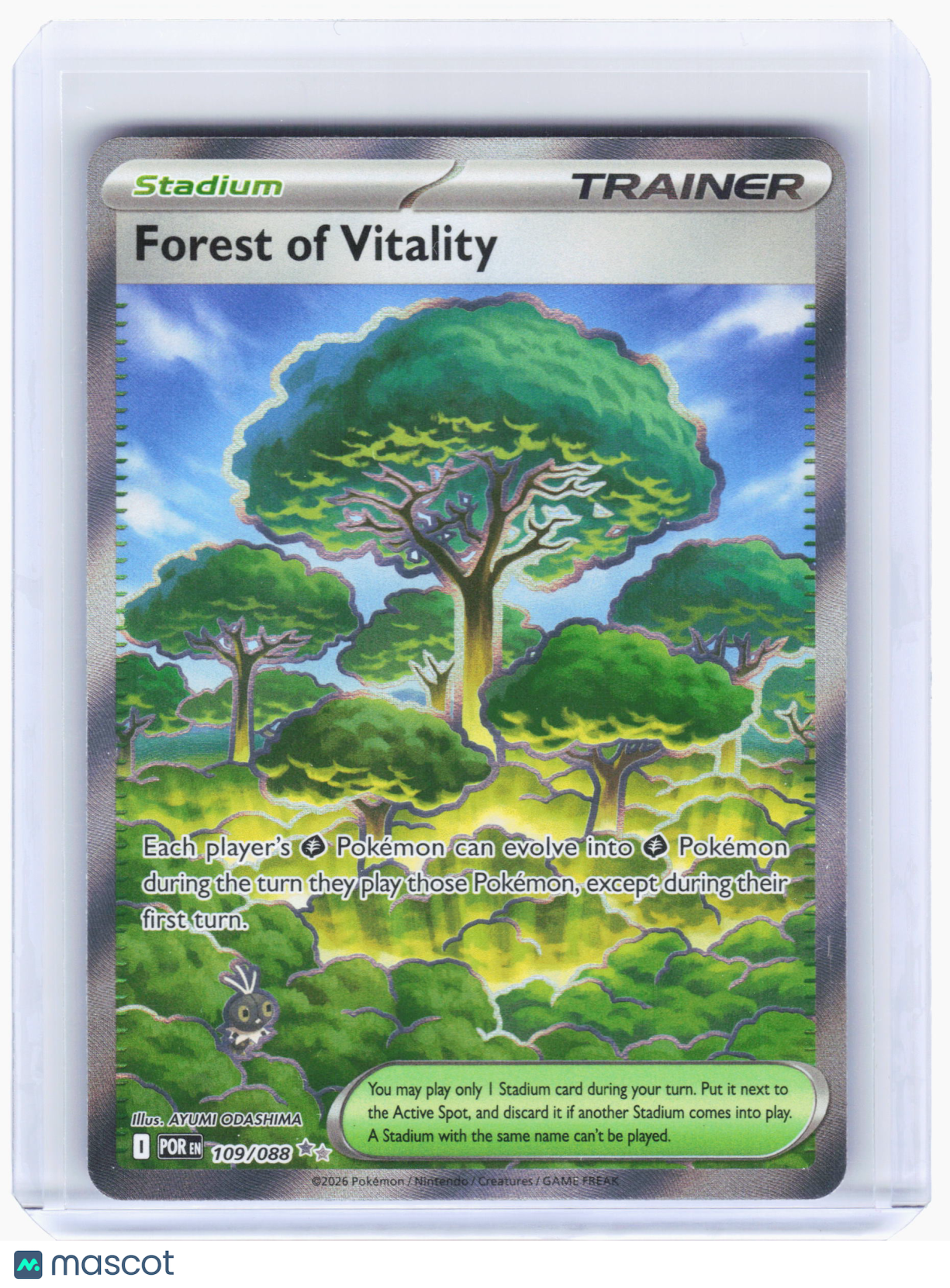 2026 Pokemon—Forest Of Vitality #109 Perfect Order—Ultra Rare Holo