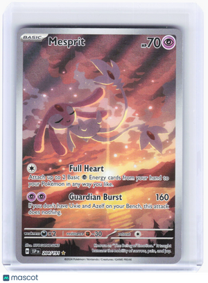 2024 Pokemon—Mesprit #204/191 Surging Sparks—Illustration Rare Foil (MP)