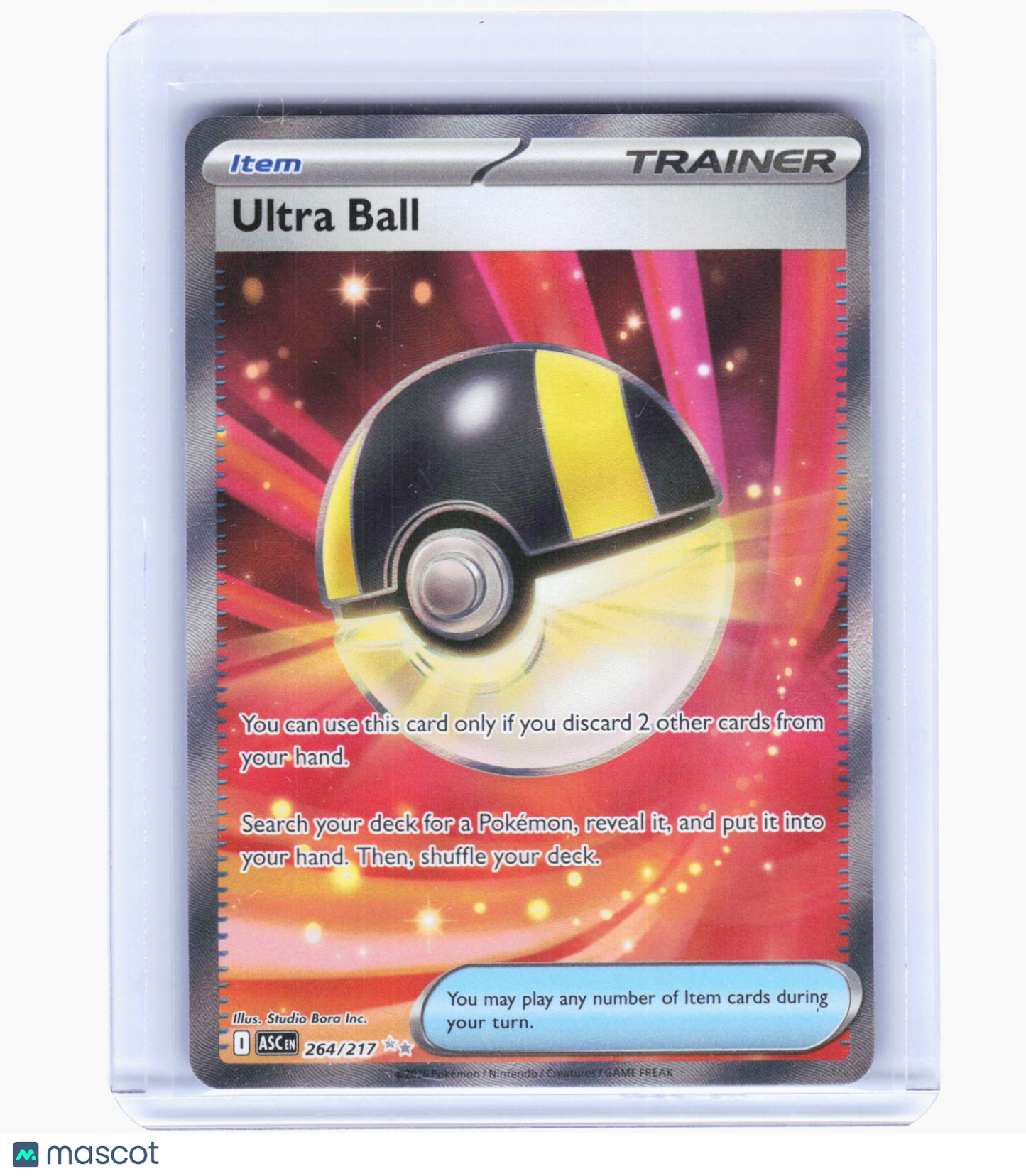 2026 Pokemon—Ultra Ball #264/217 Ascended Heroes—Ultra Rare Foil