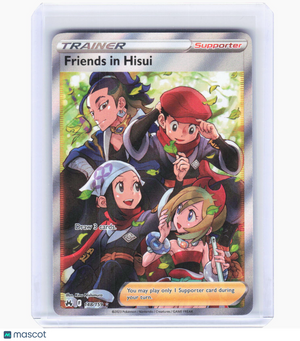 2023 Pokemon—Friends in Hisui (Full Art) #148/159 Crown Zenith—Ultra Rare Foil