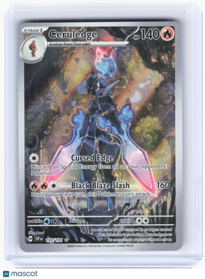 2024 Pokemon—Ceruledge #197/191 Surging Sparks—Illustration Rare Holo [MP]