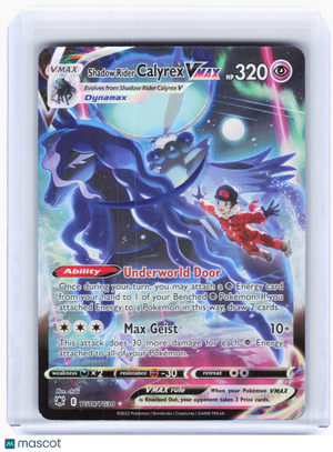 2022 Shadow Rider Calyrex VMAX #TG18/TG30 Astral Radiance—Ultra Rare Holo [HP]