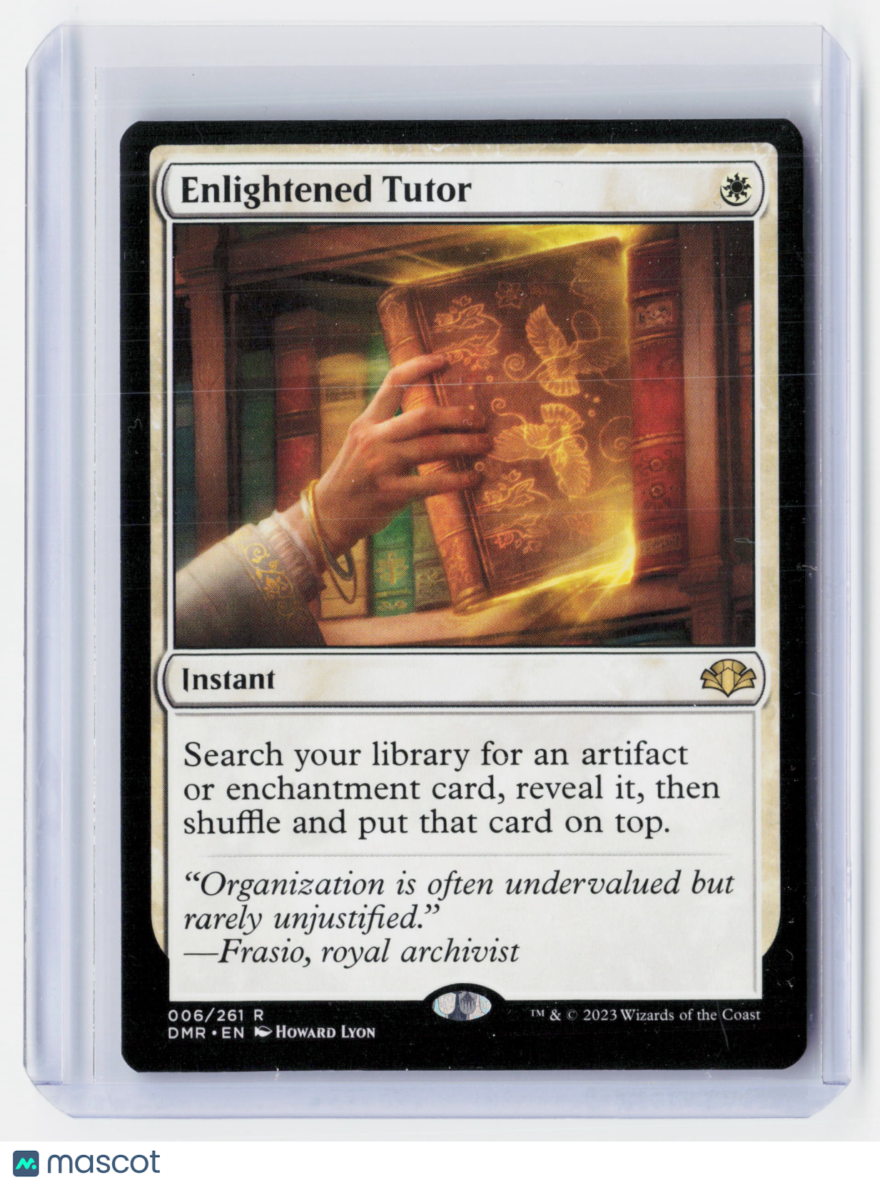 2023 Magic: TG—Enlightened Tutor #6/261 Dominaria Remastered (DMR)—Rare Nonfoil
