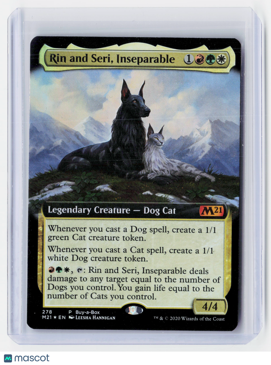 2020 Magic: TG—Rin and Seri, Inseparable #278 Buy-A-Box Promos (BABP)—Promo Foil