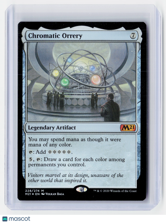 2020 Magic: The Gathering—Chromatic Orrery #228/274 Core Set 2021—Mythic Holo