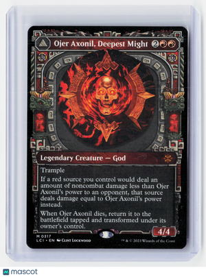 2023 Magic: TG—Ojer Axonil, Deepest Might (Showcase)#0317 (LCI)—Mythic Nonfoil