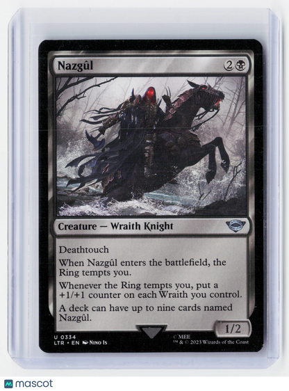 2023 Magic: The Gathering—Nazgûl 0334 LOTR: Tales of Middle-earth—Wraith Knight
