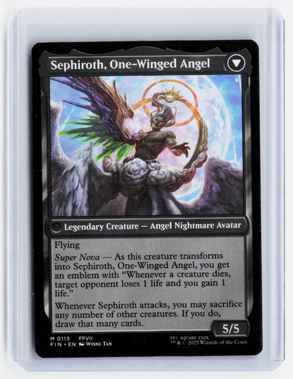 2025 Magic: The Gathering—Sephiroth #M 0115 Final Fantasy VII—Double-Sided