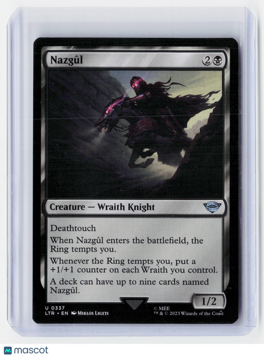 2023 Magic: The Gathering—Nazgûl 0337 LOTR: Tales of Middle-earth-Wraith Knight