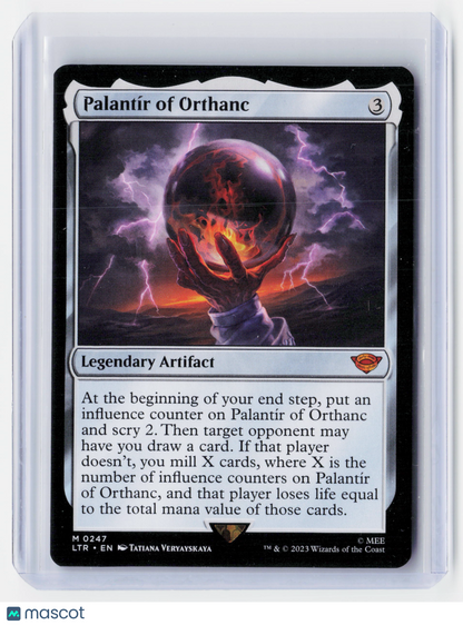 2023 Magic: The Gathering—Palantír of Orthanc #M 0247 LOTR: Tales of Middleearth