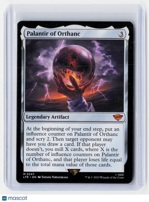 2023 Magic: The Gathering—Palantír of Orthanc #0247 (LTR)—Mythic Nonfoil