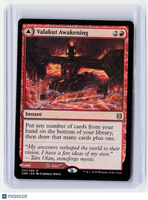 2020 Magic: TG—Valakut Awakening #174/280 Zendikar Rising (ZNR)—Rare Nonfoil