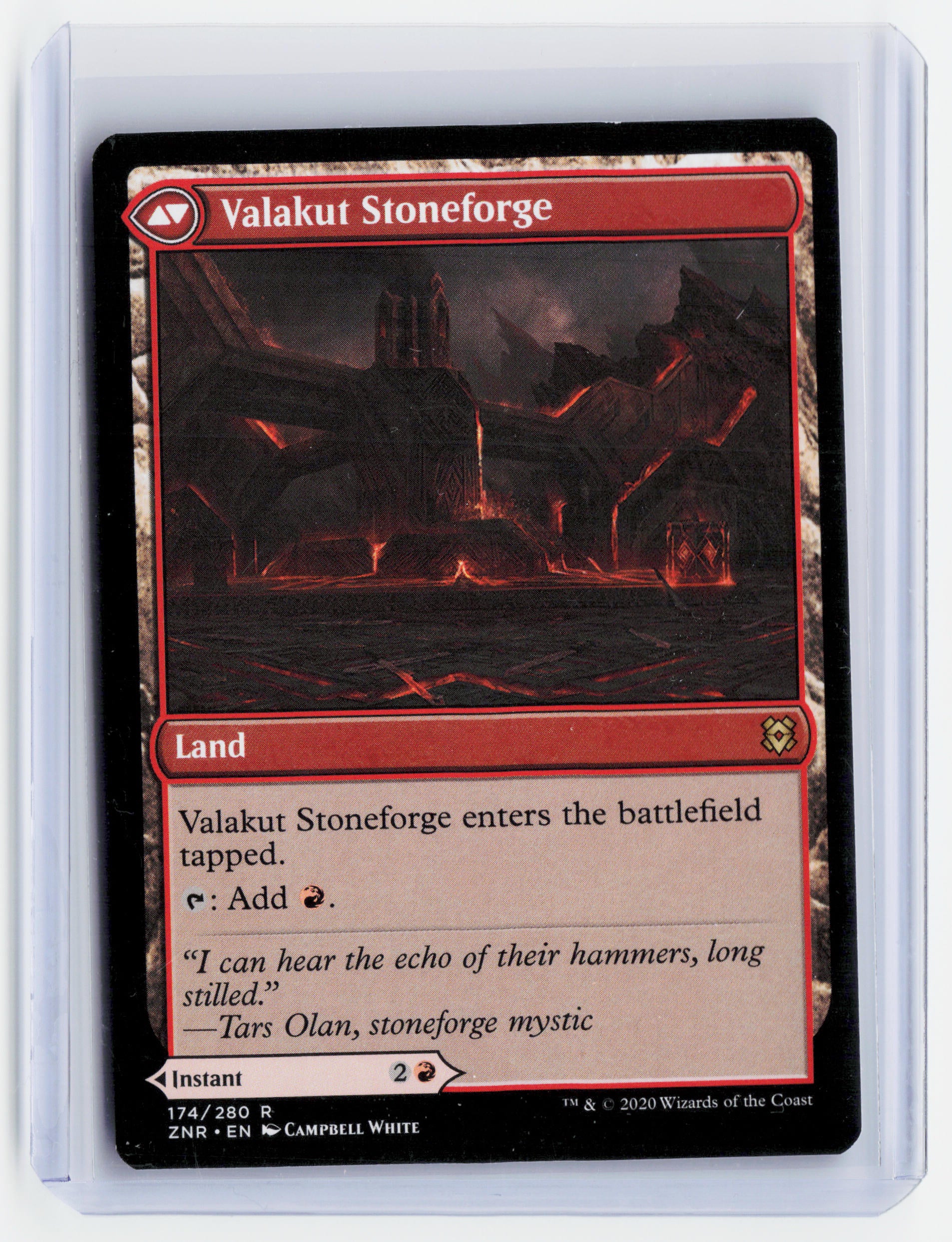 2020 Magic: TG—Valakut Awakening #174/280 Zendikar Rising (ZNR)—Rare Nonfoil