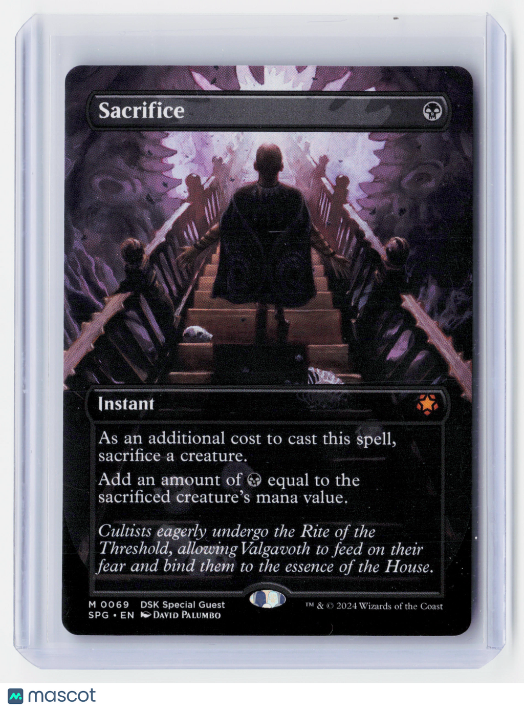 2024 Magic: TG—Sacrifice (Borderless) #0069 Special Guests (SPG)—Mythic Nonfoil
