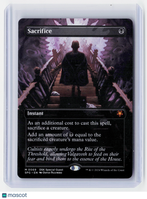 2024 Magic: TG—Sacrifice (Borderless) #0069 Special Guests (SPG)—Mythic Nonfoil
