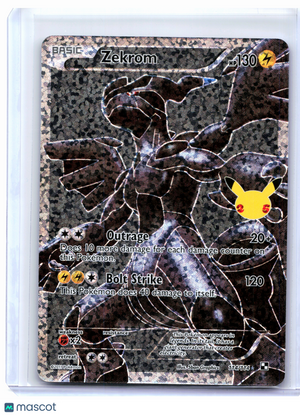 2021 Pokemon—Zekrom #114/114 Celebrations: Classic Collection—CC Holo
