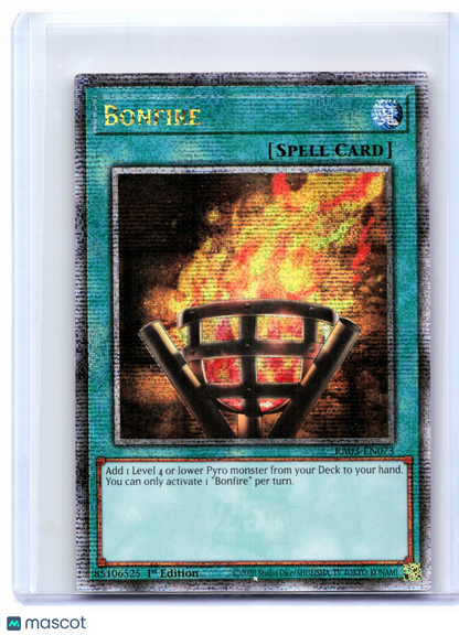 2024 Yu-Gi-Oh! TCG—Bonfire #RA03-EN073 Quarter Century Bonanza—QCR (1st Edition)