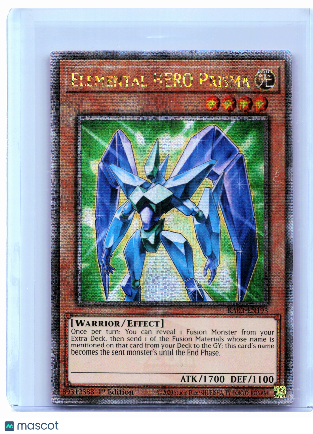 2024 YuGiOh!—Elemental HERO Prisma #RA03-EN193—QCR (1st Edition)