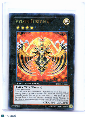 2012 YuGiOh!—Vylon Disigma #DT06-EN088—Duel Terminal Ultra Parallel Rare