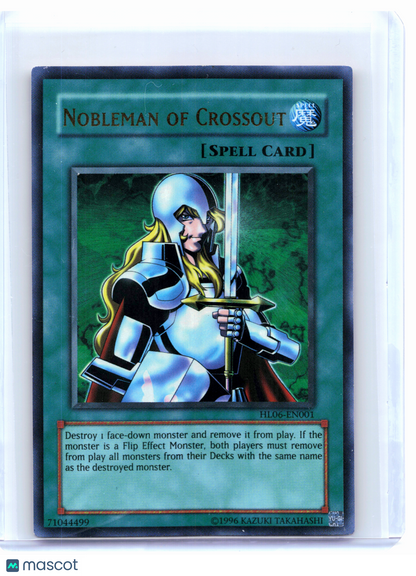 2008 YuGiOh!—Nobleman of Crossout #HL06-EN001 Hobby League 6—Ultimate Rare Foil