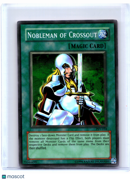 2002 Yu-Gi-Oh!—Nobleman of Crossout #PSV-034 Pharaoh's Servant—Super Rare Foil