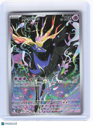 2026 Pokemon—Xerneas #91/86 Chaos Rising—Illustration Rare Holo