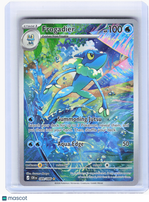 2026 Pokemon—Frogadier #89/86 Chaos Rising—Illustration Rare Holo