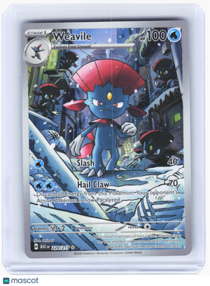 2026 Pokemon—Weavile #228/217 Ascended Heroes—Illustration Rare Holo