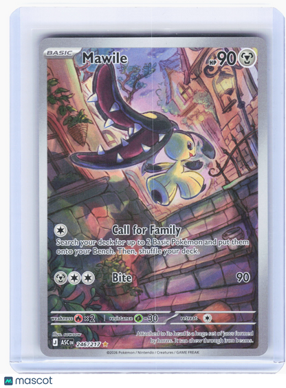 2026 Pokemon—Mawile #246/217 Ascended Heroes—Illustration Rare Holo