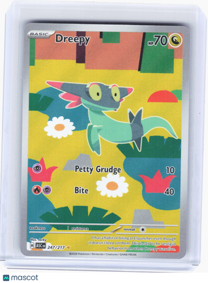 2026 Pokemon—Dreepy #247/217 Ascended Heroes—Illustration Rare Holo
