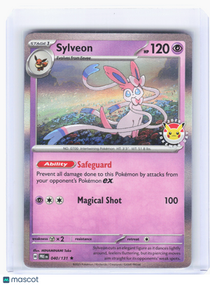 2025 Pokemon—Sylveon #40/131 Miscellaneous Cards & Products—Rare (Pokemon Day)