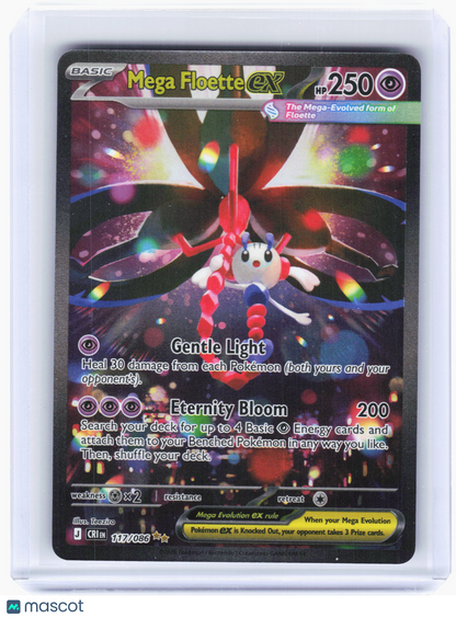 2026 Pokemon—Mega Floette ex #117/86 Chaos Rising—Special Illustration Rare Holo